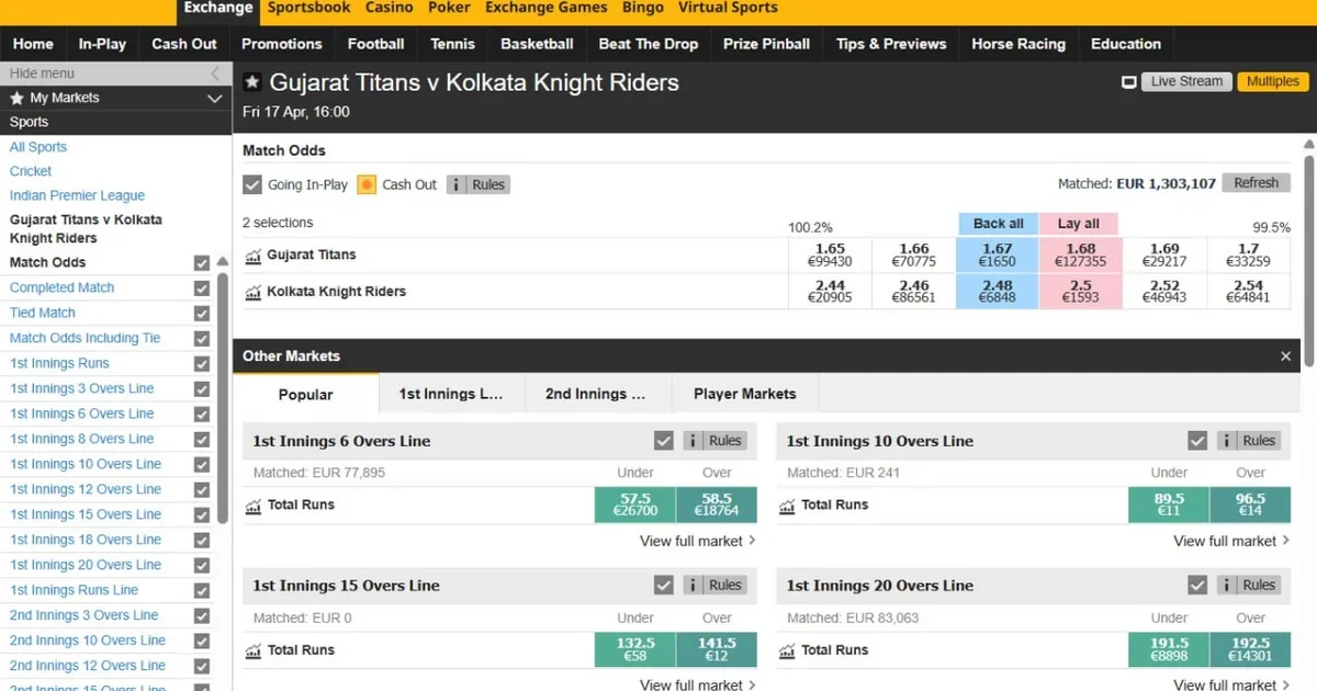 Betting Exchange Guide Backing vs Laying Mechanics